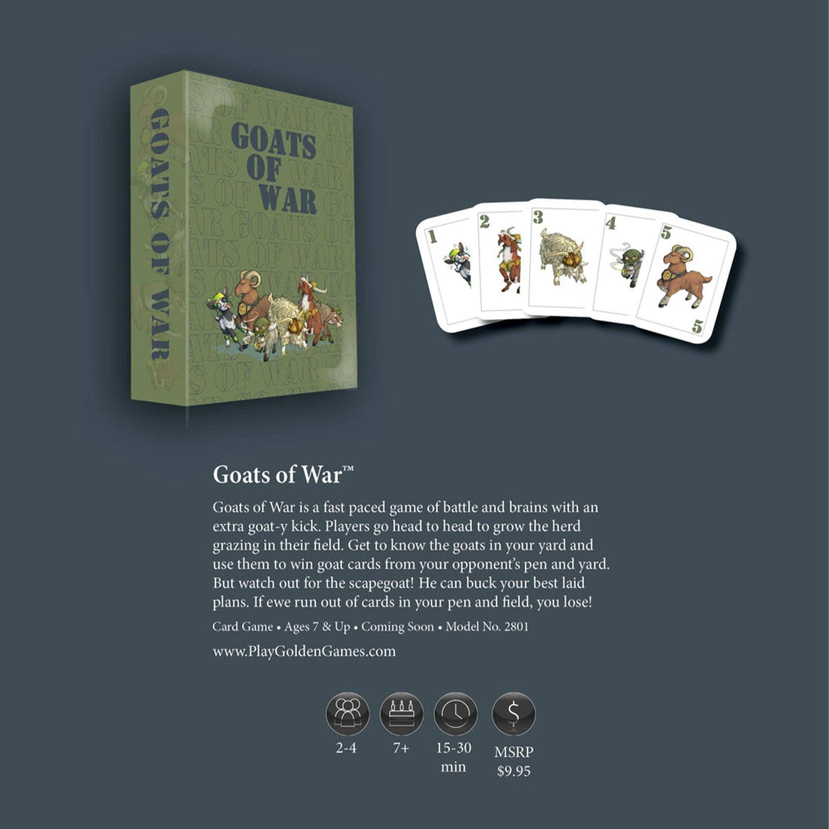 Toynk - Goats of War Card Game