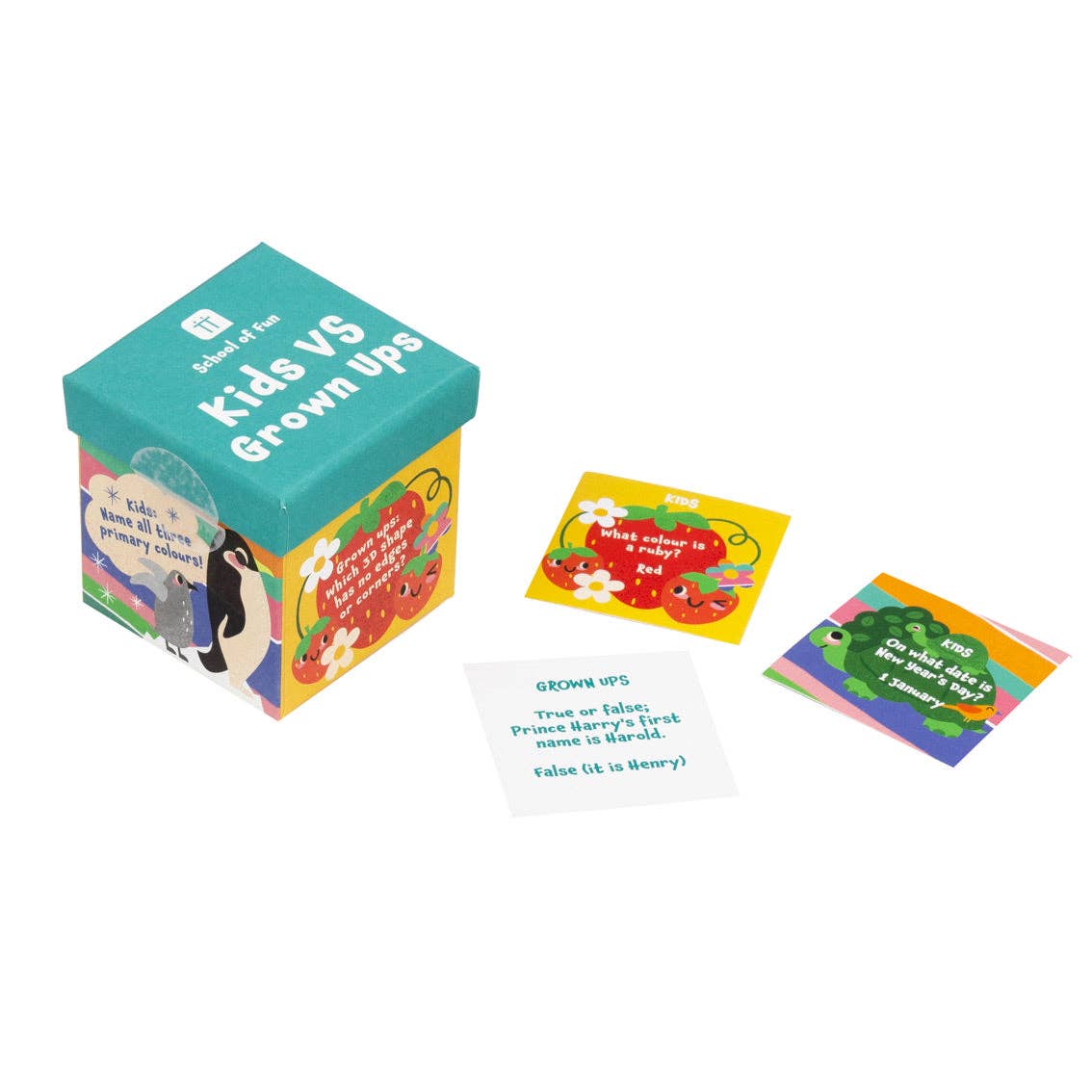 Talking Tables USA - Fun Kids Trivia & Games | Stocking Stuffer