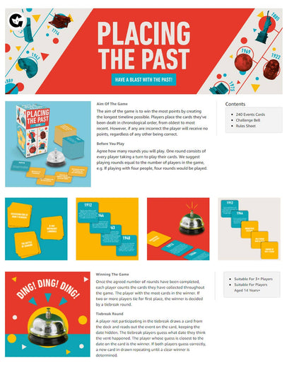 Ginger Fox USA - Placing the Past Game