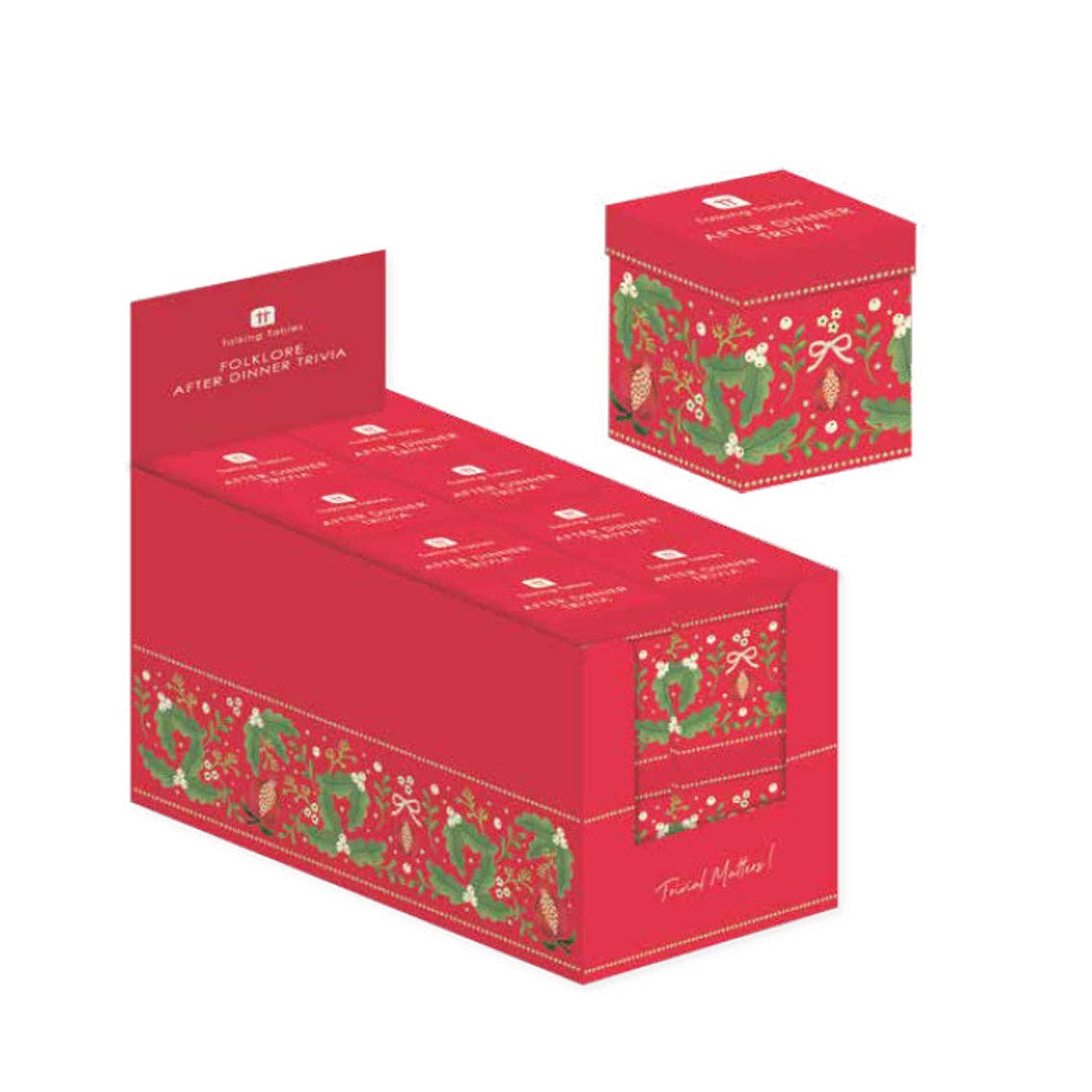 Talking Tables USA - Folklore Red Christmas Trivia | Christmas Gift