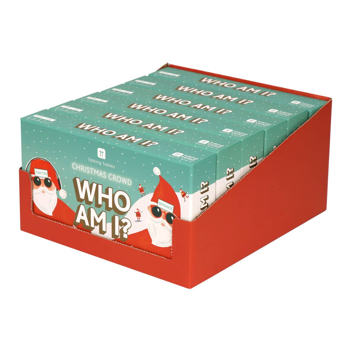 Talking Tables USA - Christmas Family Who Am I Game | Christmas 2025