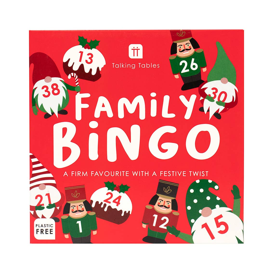 Talking Tables USA - Nutcracker Christmas Bingo Game | Xmas Game